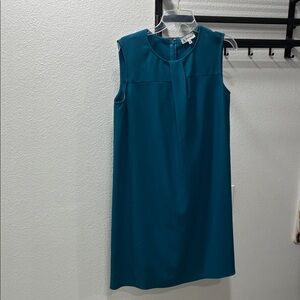 Ava & Aiden Teal Sleeveless Shift Dress